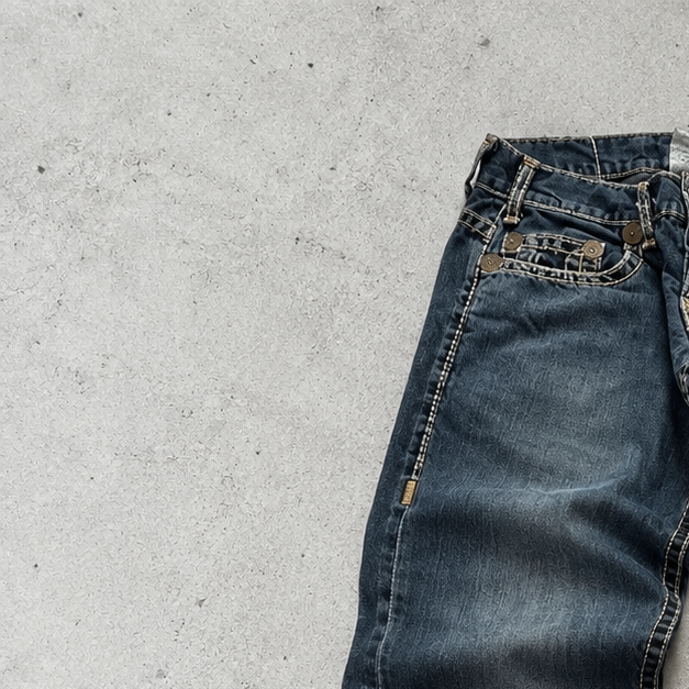 True Religion Baggy Jeans Navy Rare (W31 | DE 46)