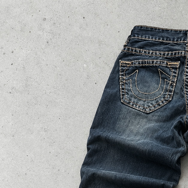 True Religion Baggy Jeans Navy Rare (W31 | DE 46)