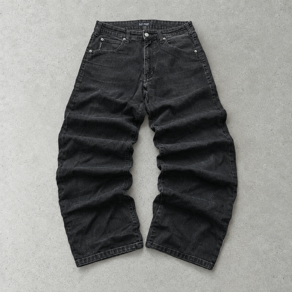 Jean vintage Armani Jeans noir rare (XXL)