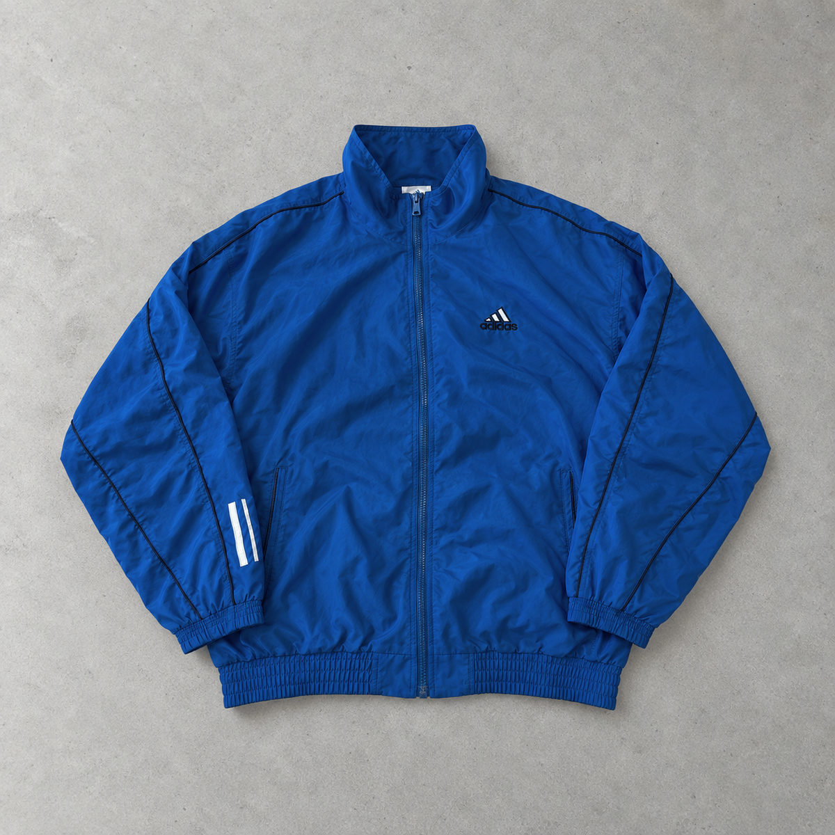 Adidas Jacke aus dem Jahr 2000, blau, selten (M)