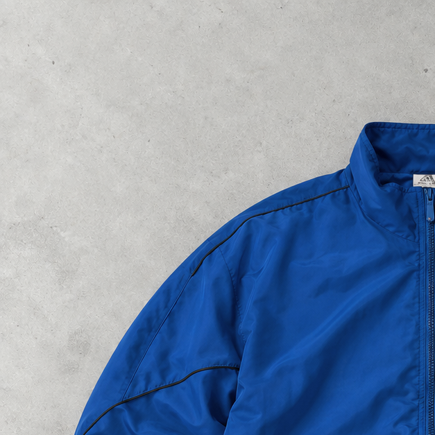 Adidas Jacke aus dem Jahr 2000, blau, selten (M)