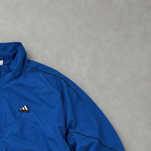 Adidas Jacke aus dem Jahr 2000, blau, selten (M)