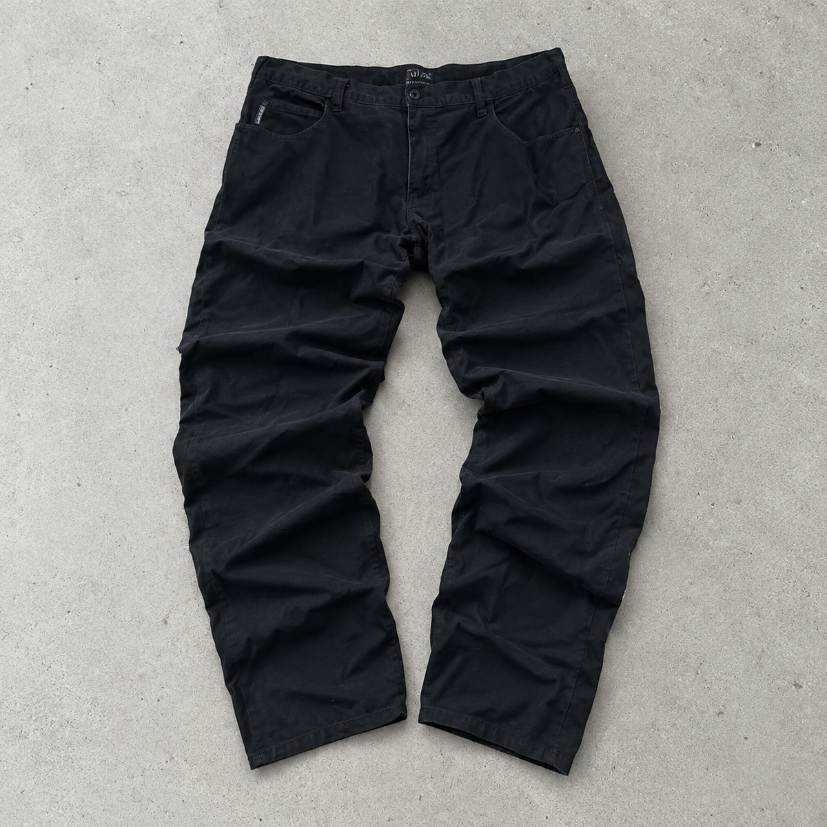 Jean vintage Armani Jeans noir en édition limitée (W38 / DE 54)