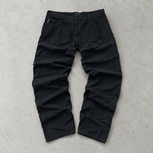 Vintage Armani Jeans Jeans Black Limited (W38 / DE 54)