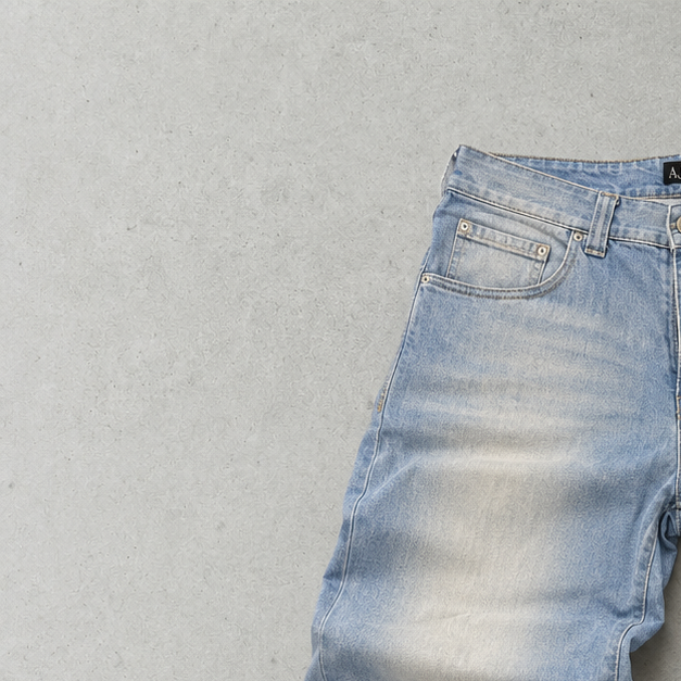 Y2K Armani Jeans Jeans Blau, Hellblau Rare (W31 | DE 46)
