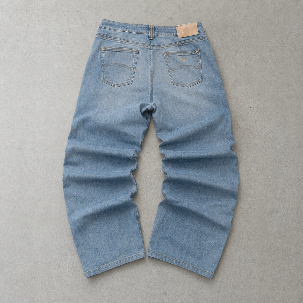 Y2K Armani Jeans Jeans Blau, Hellblau Rare (W31 | DE 46)