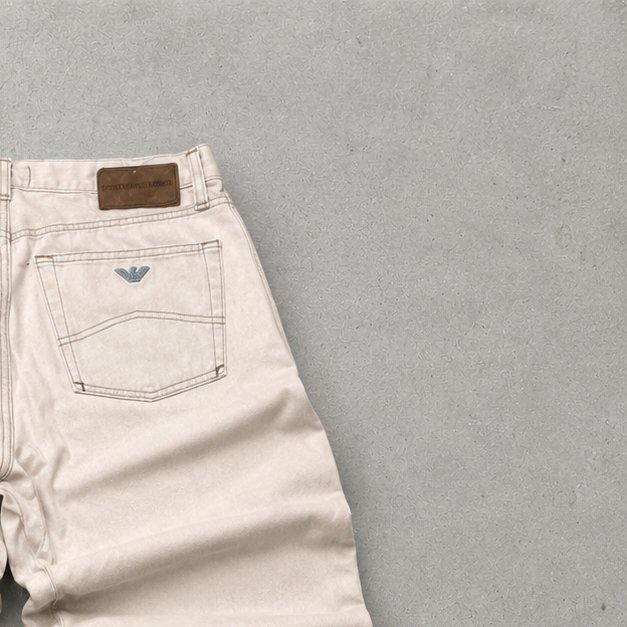 Armani Jeans Jeans Beige Rare (XS)