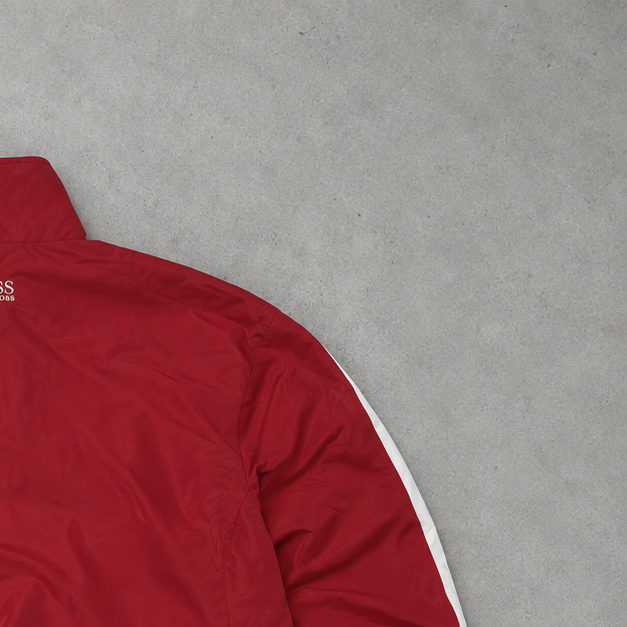 PSG 2013 Adidas Pufferjacke Rot / Weiß Limitiert (M)