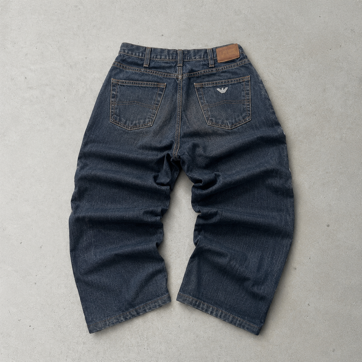 Armani Jeans Jeans Blau Limited Stitched Logo (W33 | DE 48)