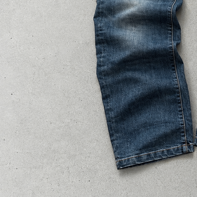 Y2K Armani Pants Straight Leg Blue Rare (W30 | DE 46)