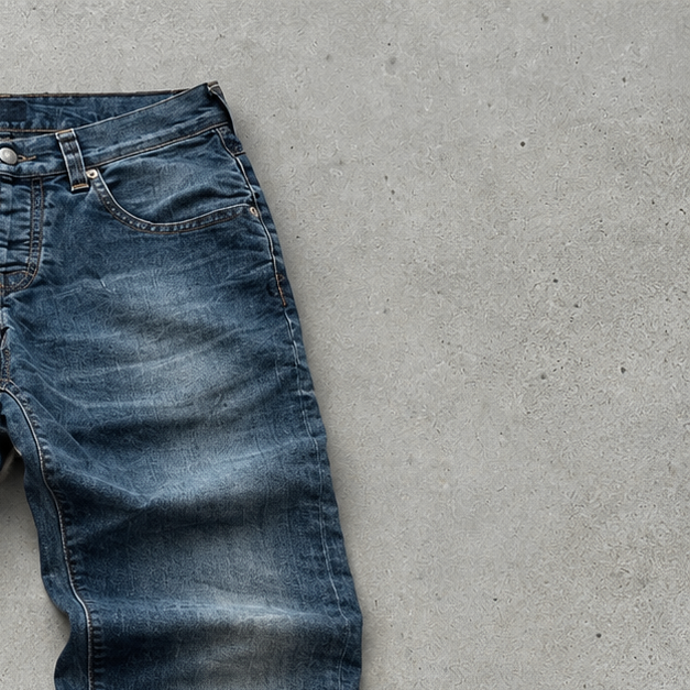 Y2K Armani Pants Straight Leg Blue Rare (W30 | DE 46)