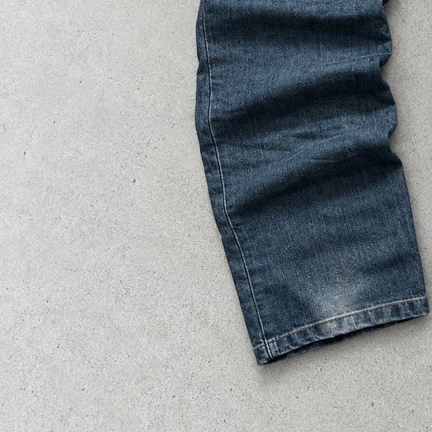 Y2K Armani Pants Straight Leg Blue Rare (W30 | DE 46)