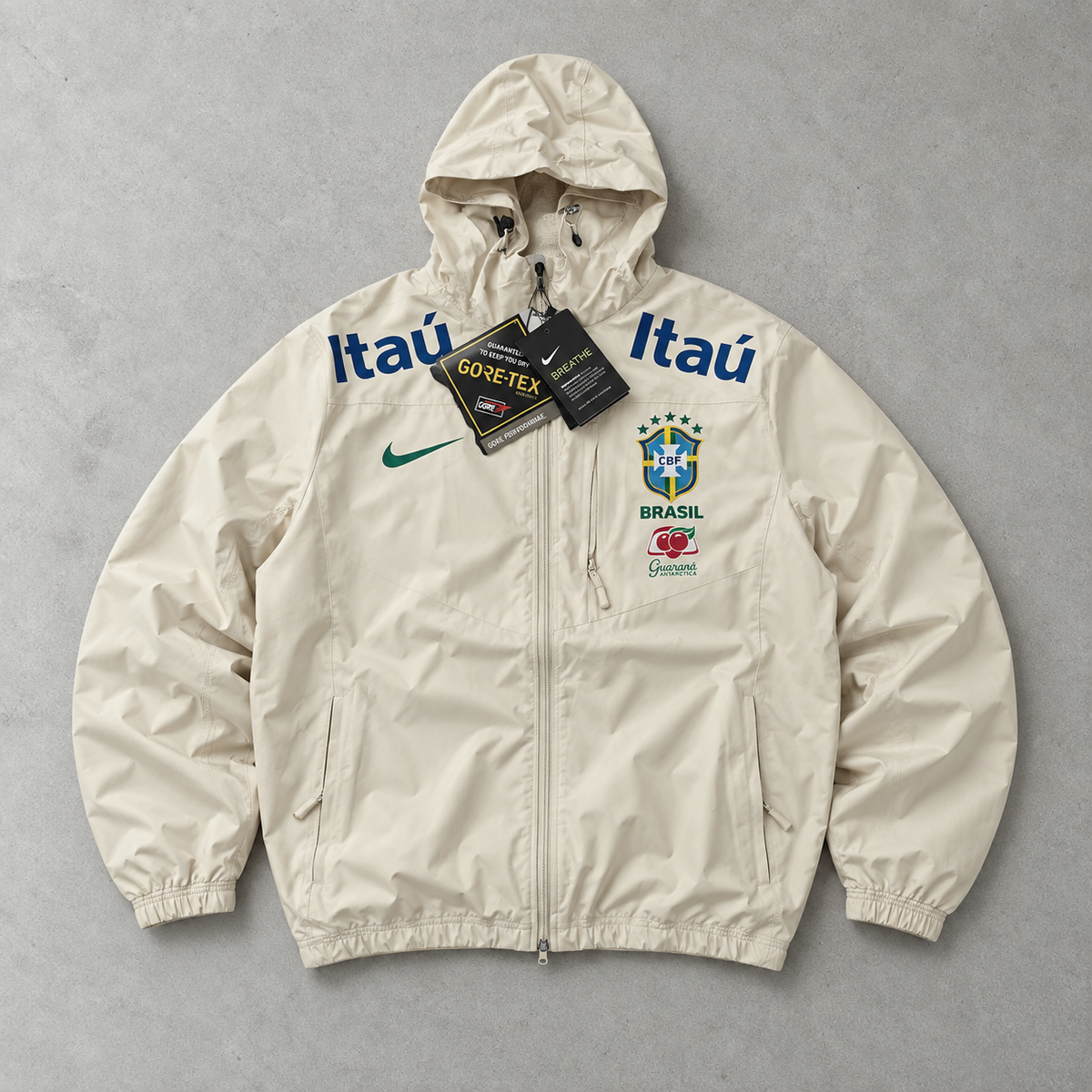 Brasilien Nike Gore-Tex Jacket Creme Limited (S)