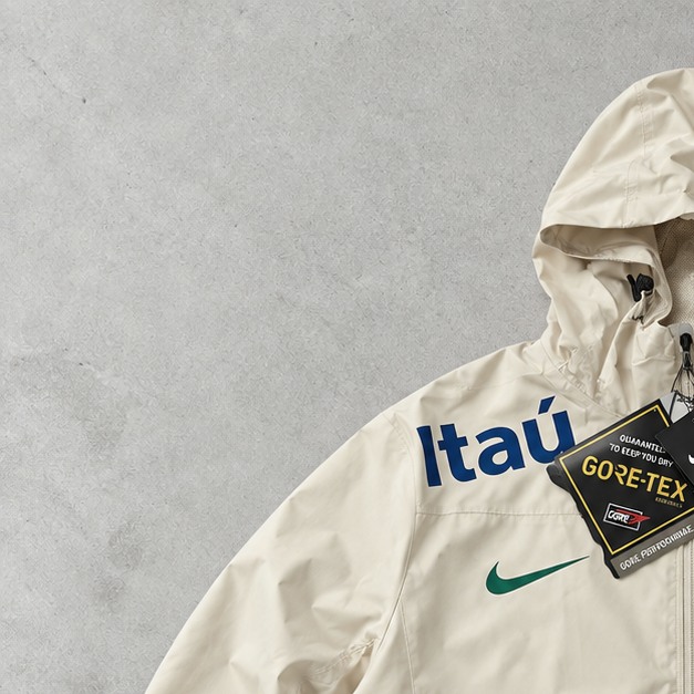Brasilien Nike Gore-Tex Jacket Creme Limited (S)