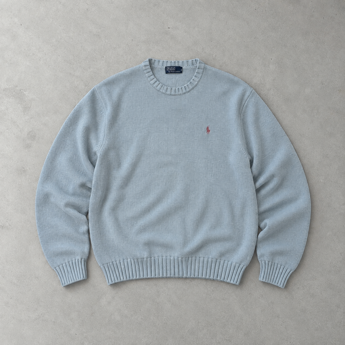 Y2K Polo Ralph Lauren Sweater Hellblau Limited (M)
