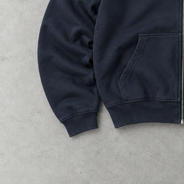 Polo Ralph Lauren Zip Sweater Marineblau Rare (L)