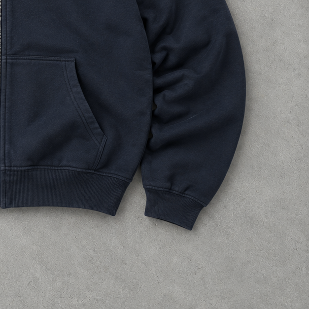 Polo Ralph Lauren Zip Sweater Marineblau Rare (L)