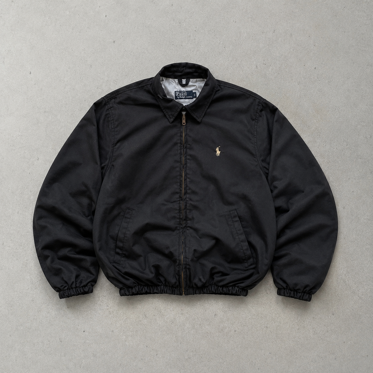 Ralph Lauren Harrington Jacket Black Rare (S)