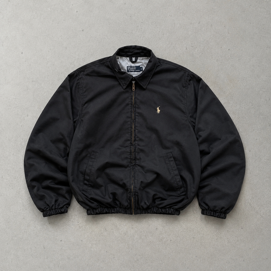 Ralph Lauren Harrington Jacket Black Rare (S)