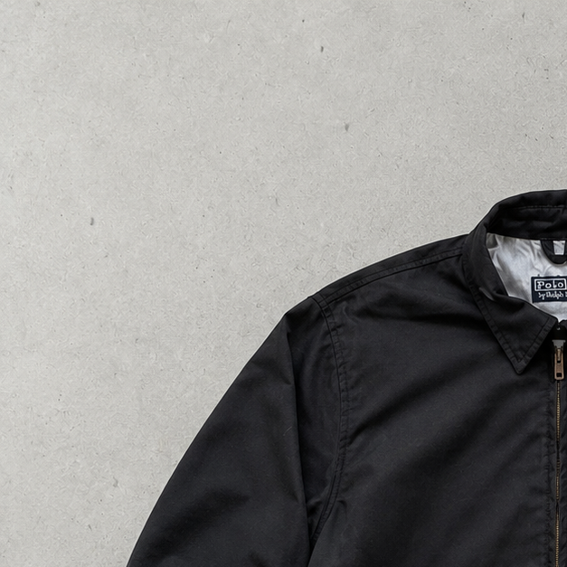 Ralph Lauren Harrington Jacket Black Rare (S)