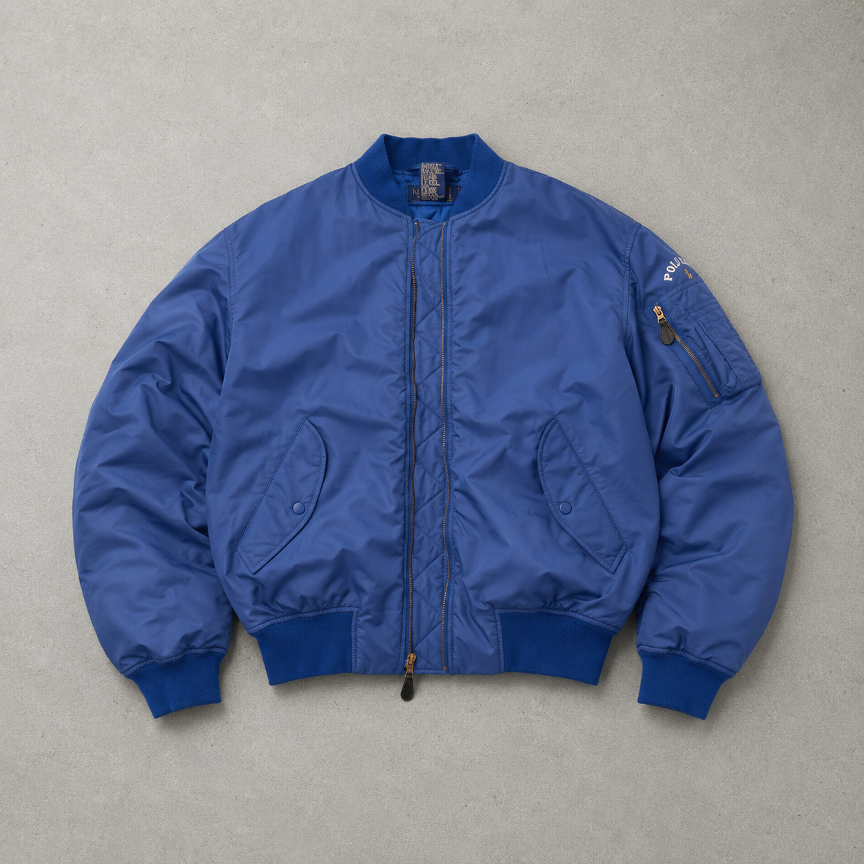 Polo Ralph Lauren Bomber Jacket Blau Rare (M)