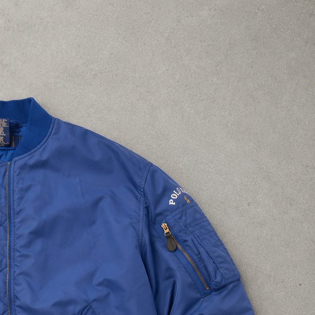 Polo Ralph Lauren Bomber Jacket Blau Rare (M)