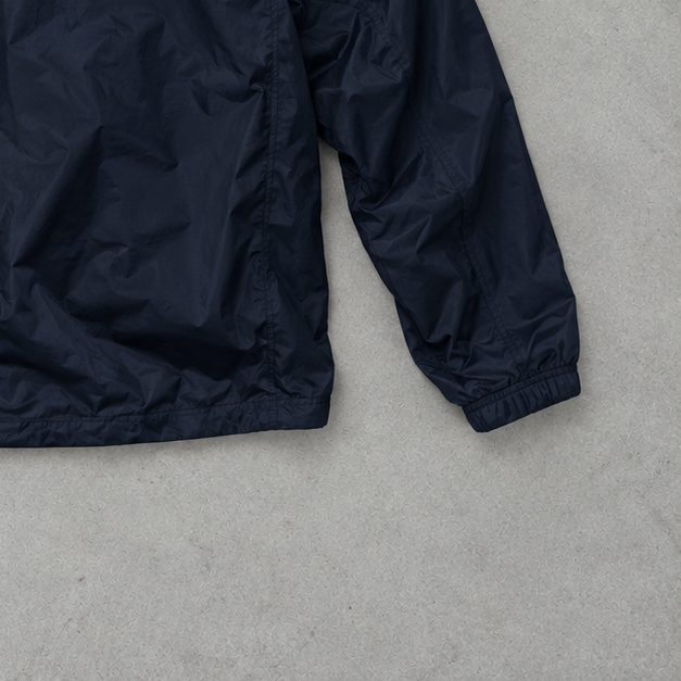 Barcelona 2000 Nike Windbreaker Marineblau Rare (L) Stitched Logo