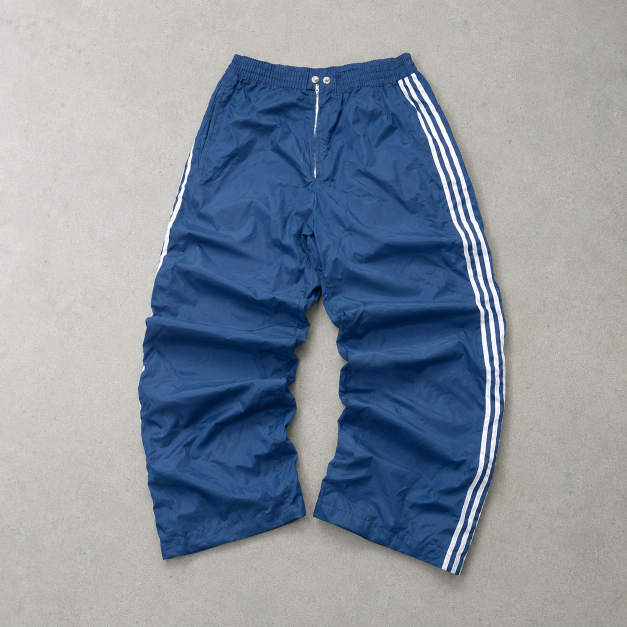 Y2K 90s 80s ADIDAS Ski Pants Navy / Blue Rare (S)