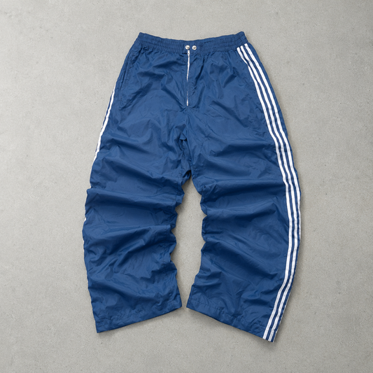 Y2K 90s 80s ADIDAS Ski Pants Navy / Blue Rare (S)