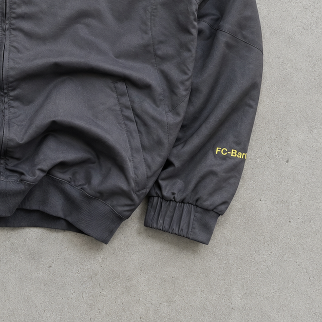 FC Barcelona Y2K Retro Vintage Nike Track Jacket Grey Limited (L)