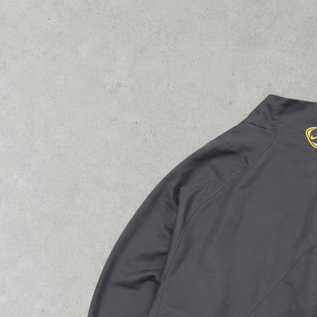 FC Barcelona Y2K Retro Vintage Nike Track Jacket Grey Limited (L)