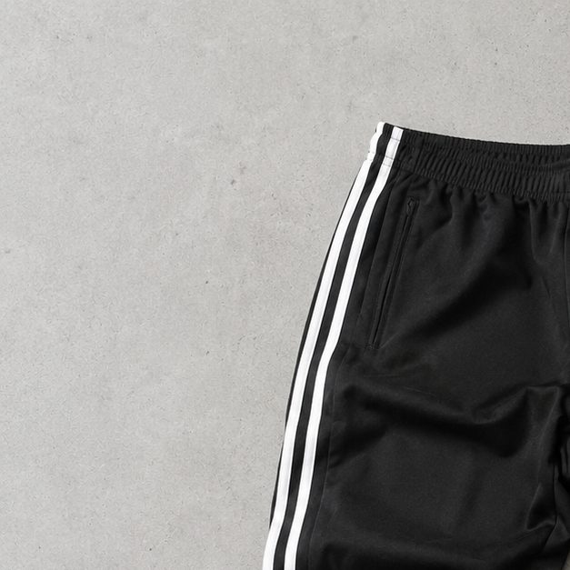Y2K Adidas Track Pants Black, White Rare (S)