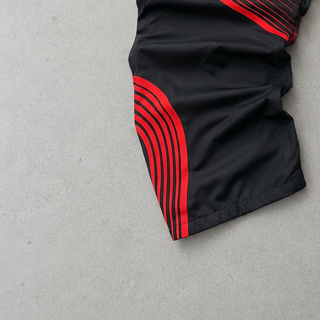 Nike Running Leggings Schwarz, Rot Limited (M)
