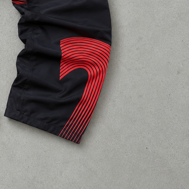 Nike Running Leggings Schwarz, Rot Limited (M)