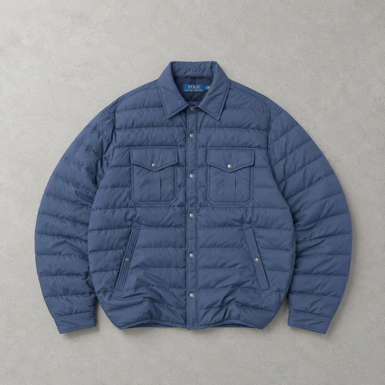 Polo Ralph Lauren Puffer Jacket Marineblau Rare (M)
