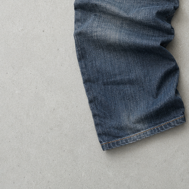 Y2K Armani Jeans Jeans Marineblau Limited (S)