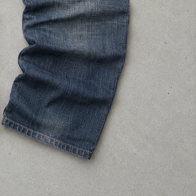 Y2K Armani Jeans Jeans Marineblau Limited (S)