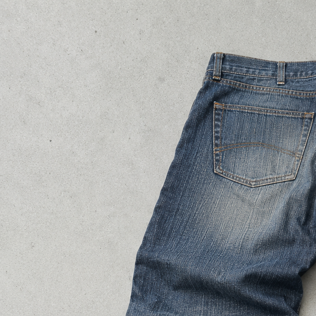 Y2K Armani Jeans Jeans Marineblau Limited (S)