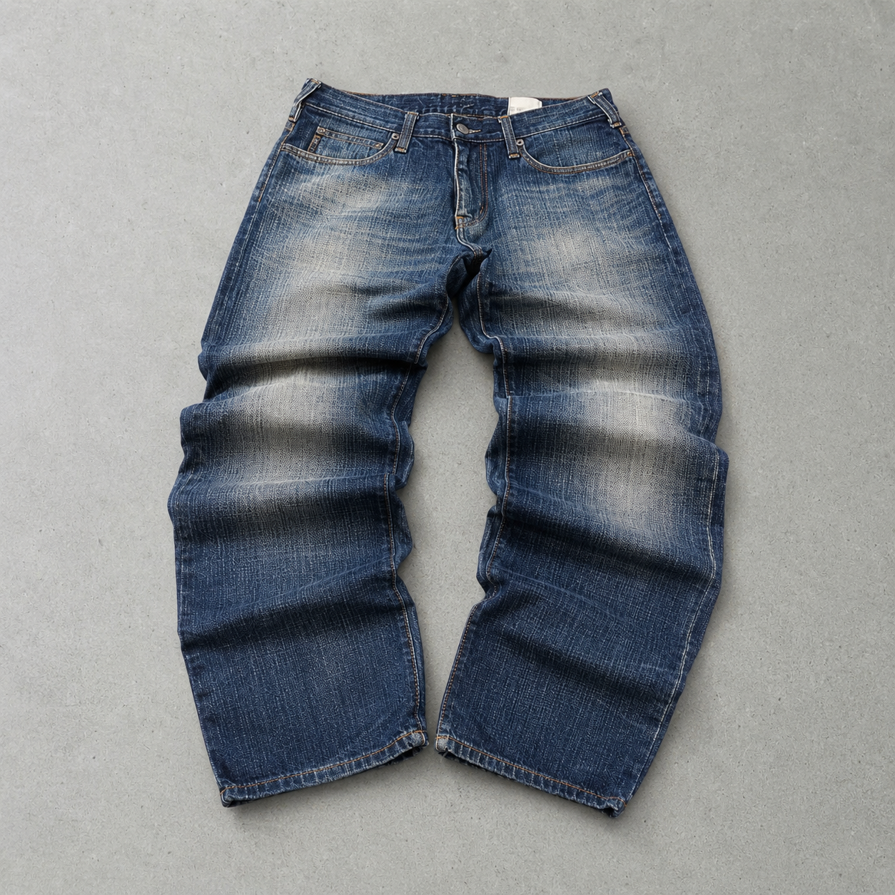 Y2K Armani Jeans Jeans Marineblau Limited (S)