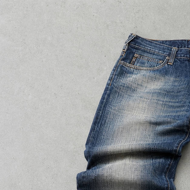 Y2K Armani Jeans Jeans Marineblau Limited (S)