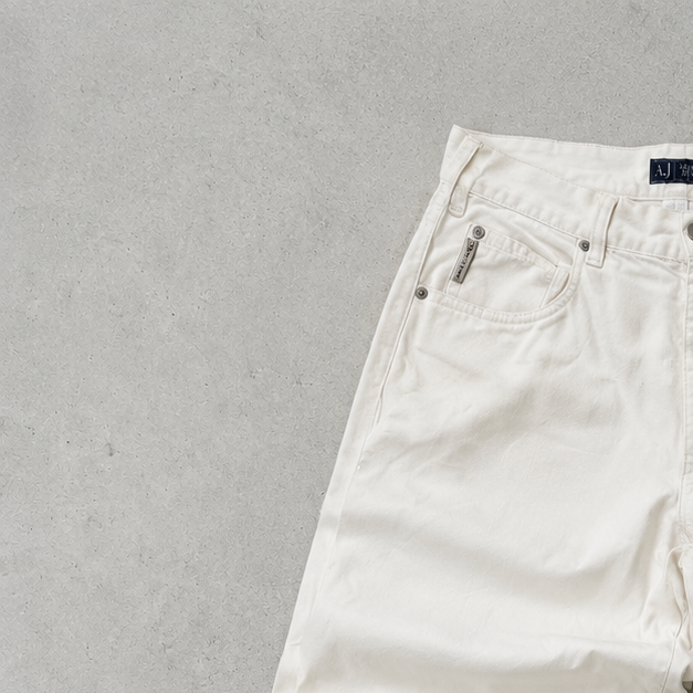 Armani Jeans Jeans Weiß Rare (W34 | DE 50)