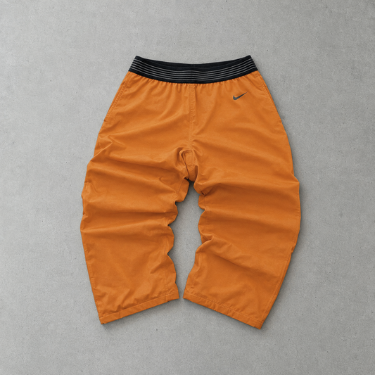 Nike Compression Tights Orange, Schwarz Limited (Size XL)
