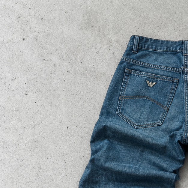 Vintage Armani Jeans Blue Limited (W32 / DE 48)
