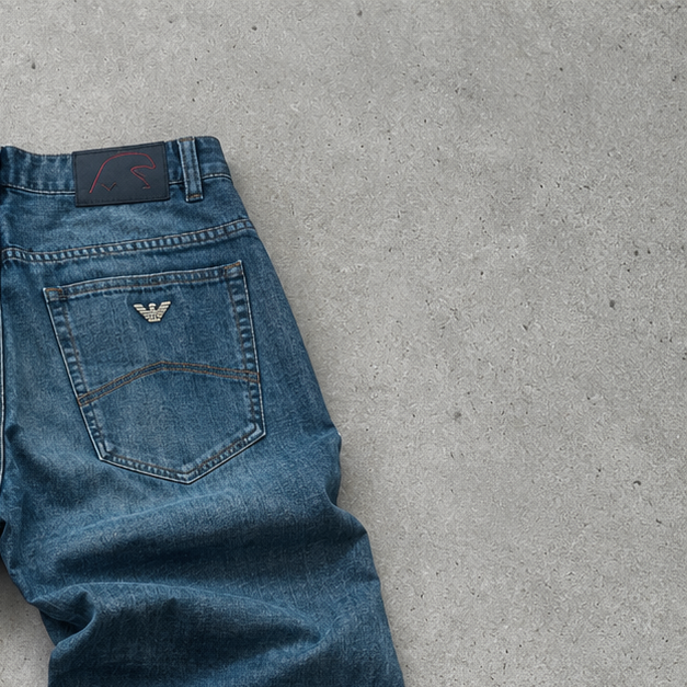 Vintage Armani Jeans Blue Limited (W32 / DE 48)