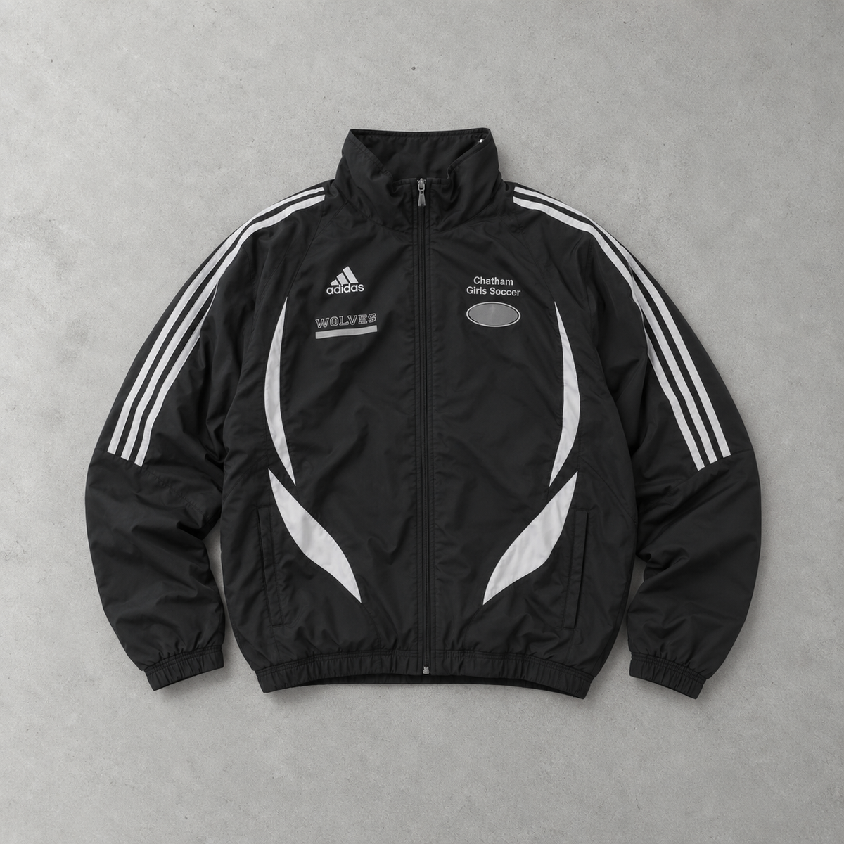 Adidas Jacke Schwarz / Weiß limitiert (L)