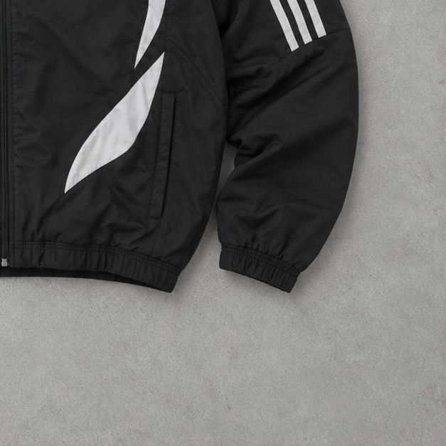 Adidas Jacke Schwarz / Weiß limitiert (L)