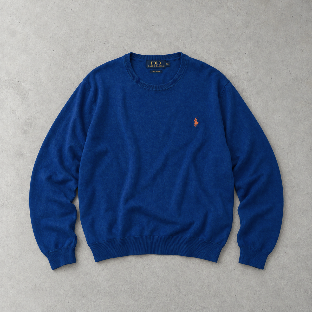 Ralph Lauren Sweater Blau, Marineblau Rare (XXL)