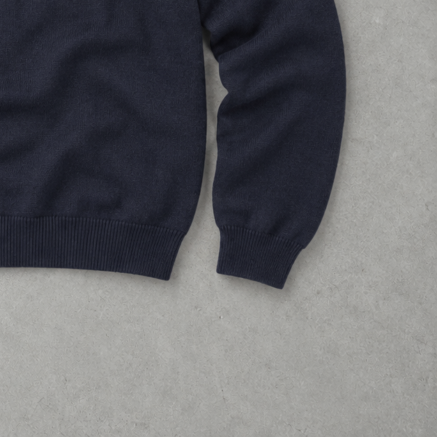 Ralph Lauren Sweater Marineblau Limited (M) Stitched Logo