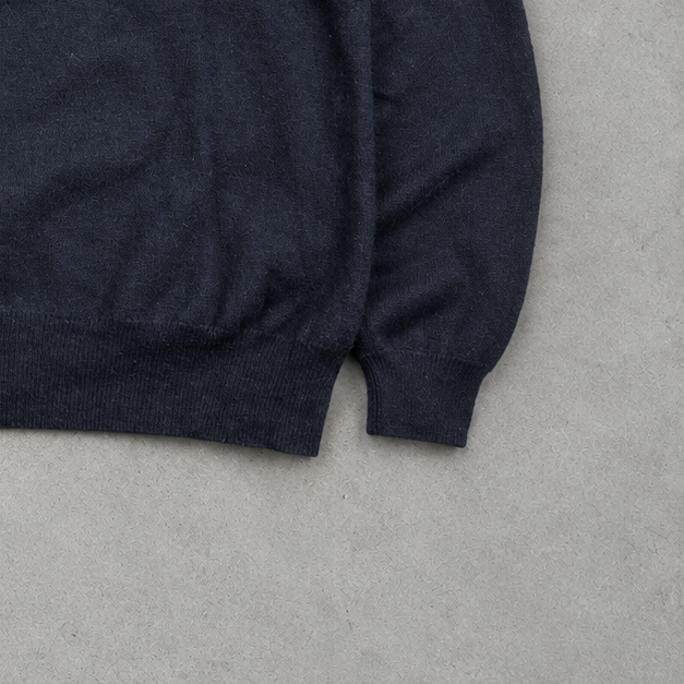 Ralph Lauren Sweater Marineblau Limited (M) Stitched Logo