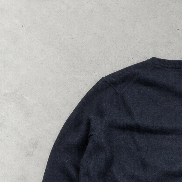 Ralph Lauren Sweater Marineblau Limited (M) Stitched Logo